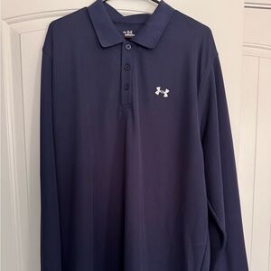 Under Armour Men's Navy Polo Shirt